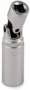 TITAN 5/8" UNIVERSAL JOINT SPARK PLUG SOCKET 3/8" DRIVE 68161