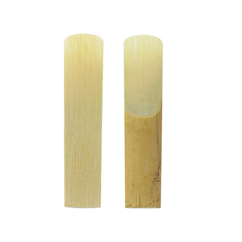 image for Yuuups 10pcs Bb Soprano Saxophone Reed Strength 2.5 Bamboo Sax Woodwin