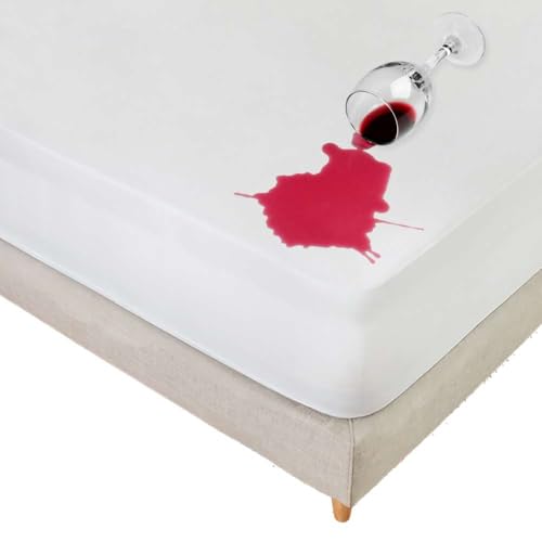 Cecotec Matratzenschoner Flow ProtectMattress 1000 CloudSense. Matratzenschoner 150, Temperaturregulierend, Atmungsaktiv, Hypoallergen, Matratzen bis zu 26 cm, Oeko-Tex