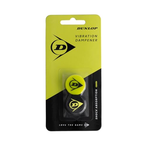 Dunlop Tennis Racket Dampener Flying D Yellow 2