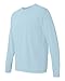 Comfort Colors Ringspun Garment-Dyed Long-Sleeve T-Shirt (C6014)- CHAMBRAY, 2XL