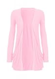 Hot Hanger Ladies Pocket Long Sleeve Cardigan