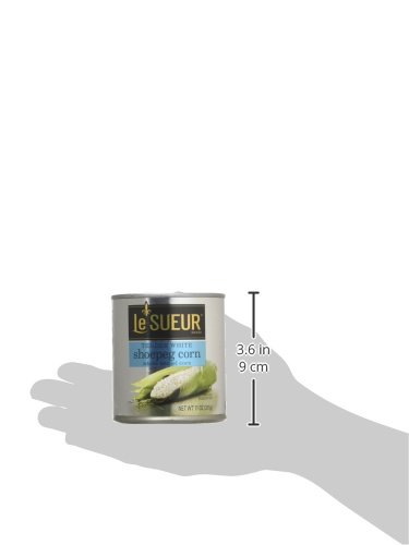 Le Sueur Tender White Shoepeg Whole Kernel Corn, 11 Ounce (Pack of 12)