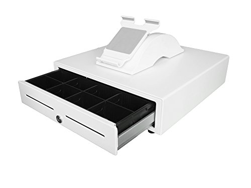 APG VB554A-AW1616 Vasario Series Standard-Duty Cash Drawer with USB PRO Interface, Painted Front, 16.3" x 16.3" x 4.3", White - Thumbnail 7