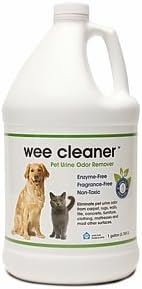 Wee Cleaner - Pet Urine Odor Remover for Cat and Dog Urine (1-gallon bottle)