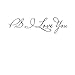 Canserin I Love You Removable Wall Stickers