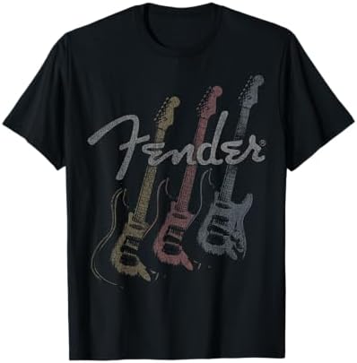 Amazon.com: Fender Snake American Flag Guitar Rock T-Shirt