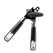 Can Opener, Can Opener Manual,[2019UPGRADED]FGXJKGH,Multi-function Can Opener,Stainless Steel Sharp Blade Built in Bottle Opener,Can Openers For Seniors With Arthritis (BLACK-002) primary