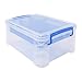 Advantus Super Stacker Divided Storage Box, 6 Sections, 10.38