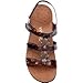 Vionic Womens Amber Adjustable Tortoise Sandal - 8 M