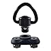 JIALITTE M-lok S-ling Swivel 1 Inch QD S-ling Mount Adapter Attachment for M lok Rail (1 Inch S-ling + M-lok - Pointed)