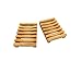 Salt Tech Bamboo Soap Dish, Soap Tray, Soap Holder, Soap Saver, Handcrafted for Bathroom Bathtub and Kitchen (2pc)