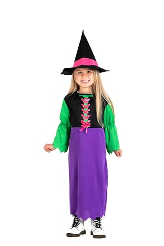 Petite Sorcière Streghella costume déguisement fille (Taille 3-4 ans)