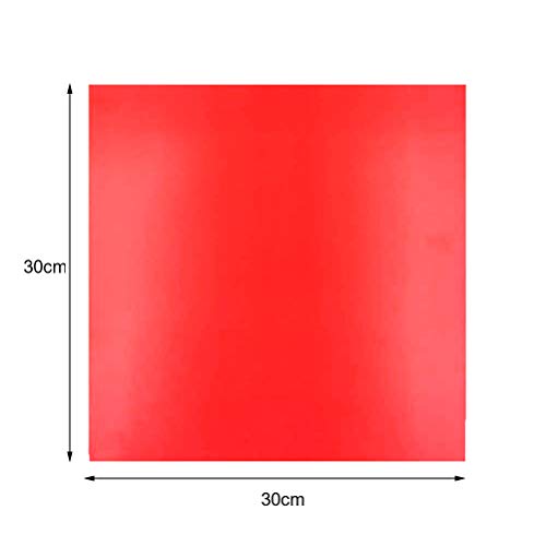 YANSHON 11Pcs Gel Filter Transparent Color Film Plastic Sheets Correction Gel Light Filter,  12 x 12 Universal Flash Gels Lighting, 11Colors