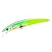 Yo-Zuri Crystal 3D Minnow Floating Lure, Banana Peel, 4-3/8-Inch