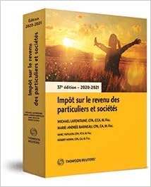 Revenu federal impot