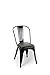 Rounded Seat Cushion for Metal Bar Stools or Kitchen Chairs, Gray (Chair/Stool Sold Separately)