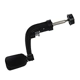Fishing Spinning Reel Handle - TOOGOO(R) Folding Rotary Plastic Fishing Spinning Reel Handle Repair Parts Black