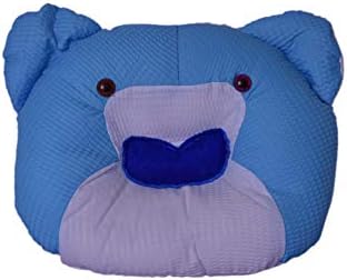 INNOCENT BABY Duck Head Support Soft Cotton Baby Pillow (0 to 12 Month's Baby, Blue)