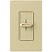 Lutron S-600H-IV Skylark 600-Watt Single-Pole Slide-to-Off Dimmer, Ivory