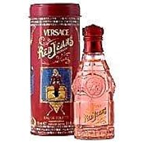 versace red jeans original