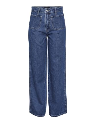 PIECES PCSKY HW Pocket Wide Jeans
