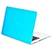 TOP CASE - 2 in 1 Bundle Deal Rubberized Hard Case Cover and Matching Color Keyboard Cover Compatible with Apple MacBook Air 13