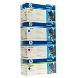 Genuine HP CE250X, CE251A, CE252A, CE253A TONER SET BCYM LJ CP3525 CM3530 Sealed In Retail Packaging.