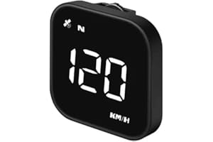 Head Up Display Car Universal Digital GPS Speedometer with Speed MPH, Compass Driving Direction, Fatigue Driving Reminder, Overspeed Alarm Trip Meter, for All Vehicle iKiKin G4S