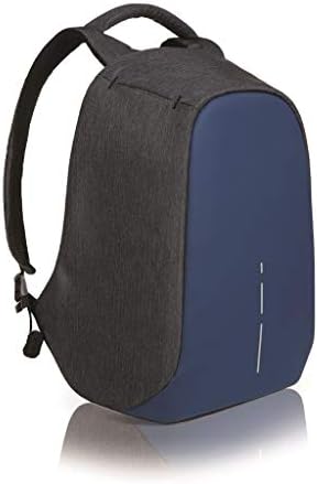WAIXKAY Compact Anti-Theft Laptop Backpack with USB Port (Unisex Bag) (Color : Dark Blue)
