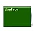 Note Card Cafe Thank You Cards with Off White Ivory Envelopes | 36 Pack | Minimal, Contemporary Thank You | Blank Inside, Glossy Finish | for Greeting Cards, Occasions, Birthdays, Gifts