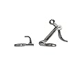 Amarine-made-Stainless-Steel-Hold-Down-Clamp-locking-Cam-Latch-Boat-Caravan