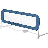 Dream On Me 3D Linen Fabric and Mesh Security Bed Rail
