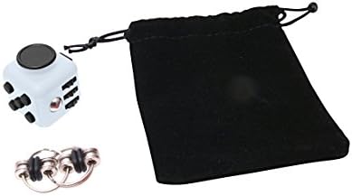 Zen Monkey Fidget Bundle Includes Fidget Cube and Chain Toys - Perfect For ADD, ADHD, Anxiety, and Autism - Adults &amp; Children