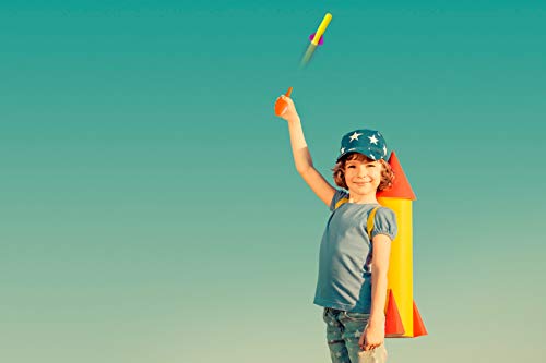 Toy Cubby Foam Rocket Launcher Set - Mega Pack of 12 - Hand Squeeze Pump - Parties, Birthdays, Gifts, Party Favors, Etc.