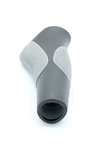 ARTHEALTH Antislip Ergonomic Design Handlebar Grips, (22mm) Handlebar Tape Soft Touch and Comfort Handlebar Grips for Cycling Bikes Mountain Bikes Road Bicycles Black&Grey - Thumbnail 3