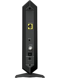 NETGEAR Nighthawk WiFi Cable Módem Router Combo (24x8) AC1900 DOCSIS 3.0 '' Certificado para Xfinity por Comcast, Spectrum, COX, más (C7000 1AZNAS), Negro