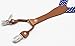 JAIFEI Suspenders & Bowtie Set- Men's Elastic X Band Suspenders + Bowtie For Wedding, Formal Events (Dots-Royal Blue)