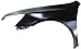 OE Replacement Honda Accord Front Driver Side Fender Assembly (Partslink Number HO1240157)