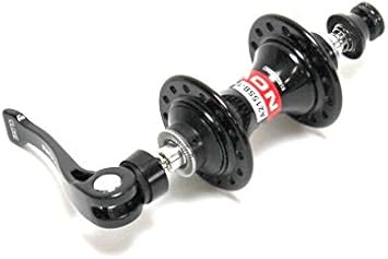 Amazon ノバテック Novatec 74mm ベアリングフロントハブ ブラック 28h ハブ