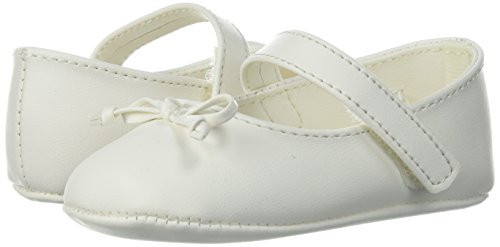 Baby Deer Girls' 0004088 Mary Jane Flat, Ivory, 3 Child US Toddler