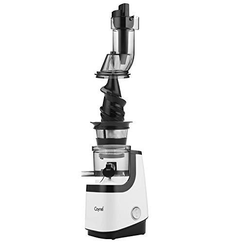 Caynel Whole Slow Juicer, Masticating Cold Press Juicer Machine Easy to