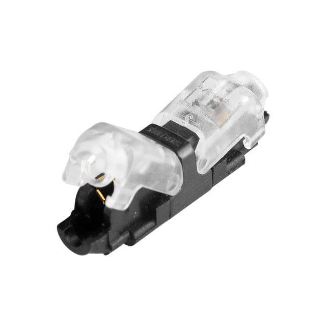 Pack of 50 NUZAMAS Wire Connectors, Quick Splice Terminals Connectors, Tap Connectors, 2 Way 1 Pin, Low Voltage Wiring, Terminals Joint