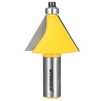 Generic 1/2 Inch Shank 30 Degree Chamfer And Bevel Edging Router Bit For Woodworking Cutting