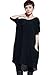 Mordenmiss Women's 2016 New Patchwork Hi-Low Hem Tunic Tops with Pockets