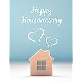 Notecards for Real Estate Agents - Pack of 25 Note Cards and Envelopes Designed Especially for Real Estate Agents (Happy Housiversary)