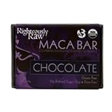 Gourmet Organic Raw Chocolate Bars - MACA COVERED CHOCOLATE TRUFFLE - 55% RAW DARK CHOCOLATE (01/2.3 oz Bar)