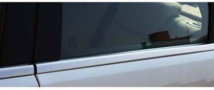 Chromed windows covers lower manufactured in steel 4 pieces
