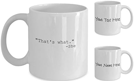 Personalized White Custom Mug - Personalized Mugs with Text that Allow You to Design Your Own Mug