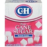 C&H, Sugar Cubes, 126 Count, 16oz Box (Pack of 4)